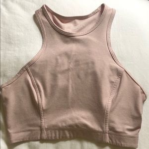 Light Pink Outdoor Voices Sports Bra